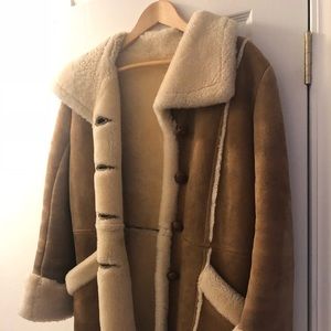 Vintage 100% Shearling Coat